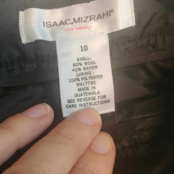 Isaac Mizrahi for Target Wool Blend Pencil Skirt - Size 10 - Picture 2 of 3